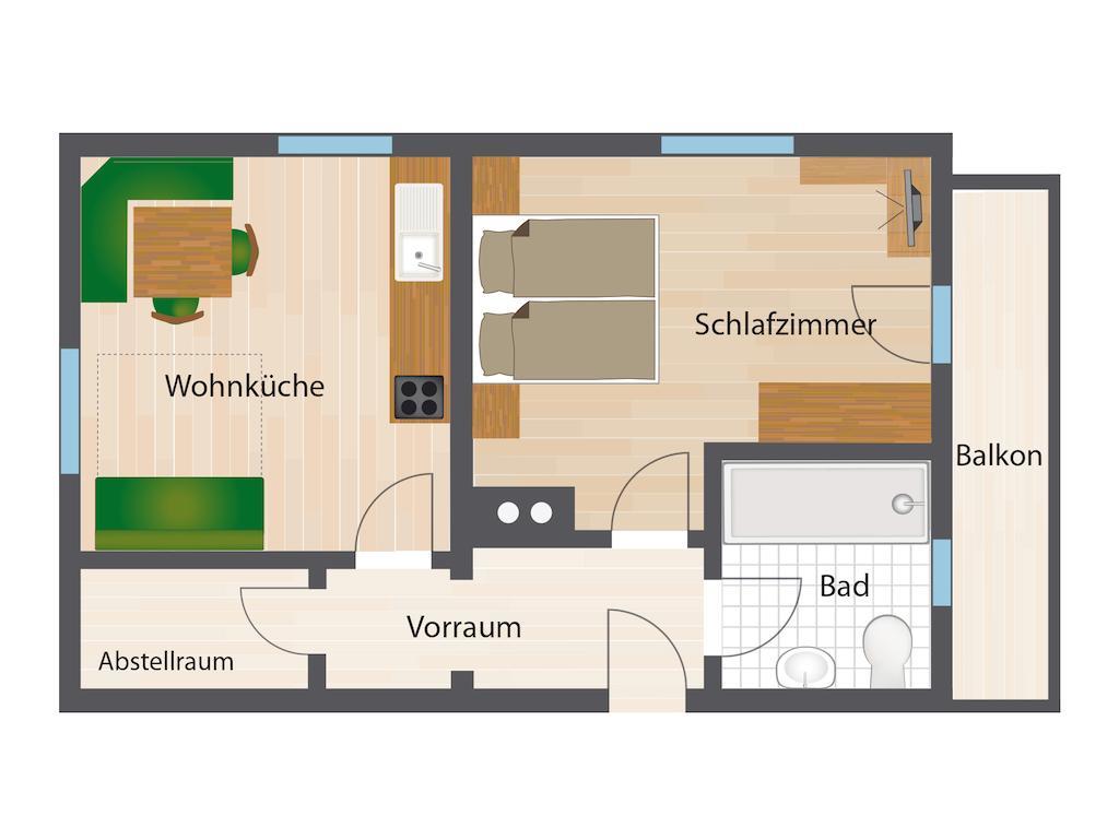 Haus Pitzer/Apartments Troicher シュラートミンク 部屋 写真
