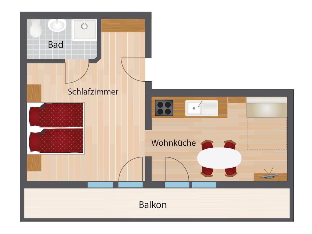 Haus Pitzer/Apartments Troicher シュラートミンク 部屋 写真